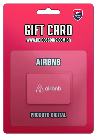 Airbnb Gift Card R$ 150 à R$ 1000