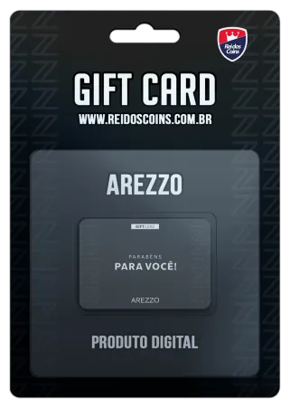 Arezzo Gift Card R$ 100 à R$ 500