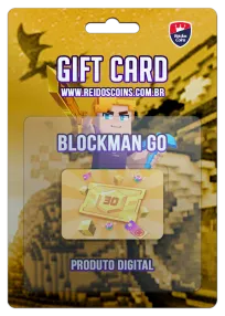 Blockman GO Cartão Mensal Ouro