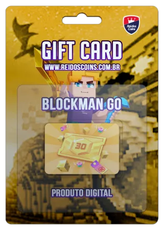 Blockman GO Cartão Mensal Ouro