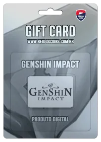 Genshin Impact 6480 Cristais Gênesis