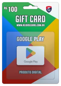 Google Play Gift Card R$ 100