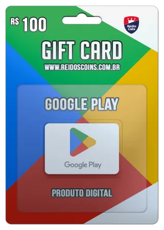 Google Play Gift Card R$ 100