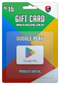 Google Play Gift Card R$ 15