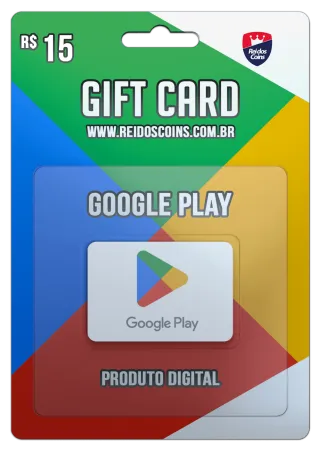 Google Play Gift Card R$ 15