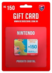 Nintendo Saldo R$ 150