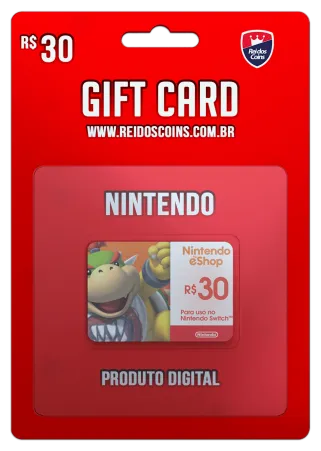 Nintendo Saldo R$ 30