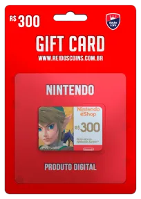 Nintendo Saldo R$ 300