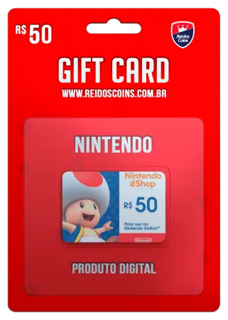 Nintendo Saldo R$ 50