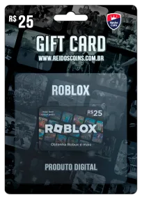 Roblox Gift Card R$ 25