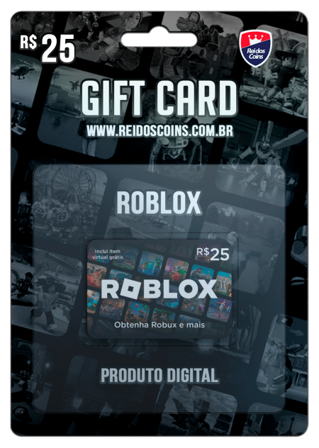 Roblox Gift Card R$ 25