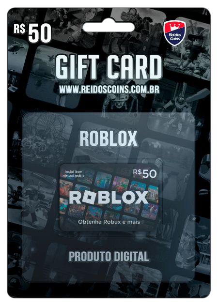 Roblox Gift Card R$ 50