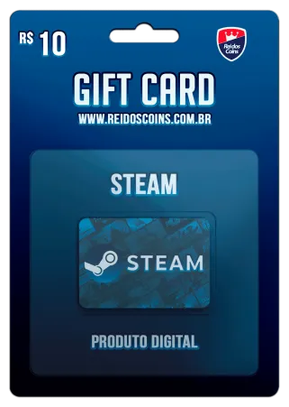 Steam Saldo 10 Reais