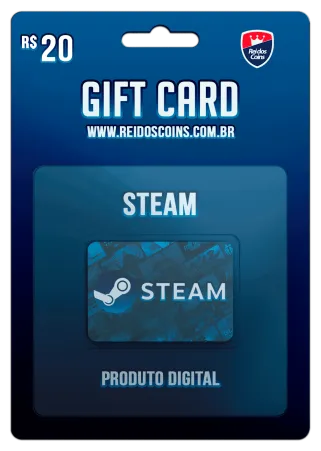 Steam Saldo 20 Reais