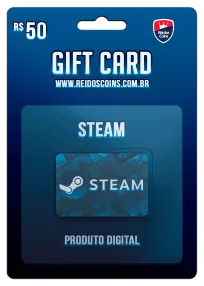 Steam Saldo 50 Reais