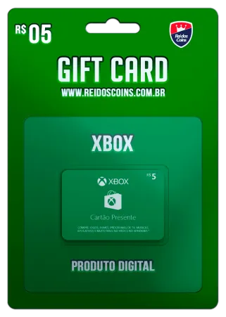 Xbox Cash Saldo R$ 05