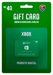 Xbox Cash Saldo R$ 40