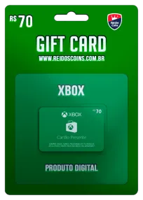 Xbox Cash Saldo R$ 70