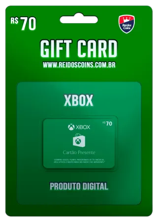 Xbox Cash Saldo R$ 70