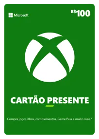 Xbox Cartão-Presente R$ 100