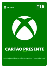 Xbox Cartão-Presente R$ 15