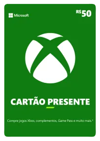 Xbox Cartão-Presente R$ 50