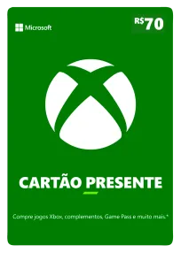 Xbox Cartão-Presente R$ 70