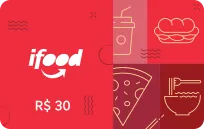 iFood Saldo R$ 30