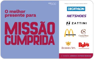 Missão Cumprida R$ 500