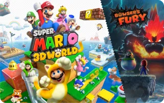 Nintendo Super Mario 3D World + Bowser's Fury - Gift Card com Cashback