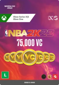 NBA 2K23 75000 VCs