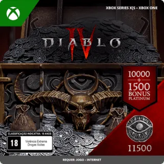 Diablo IV 11500 Platinums