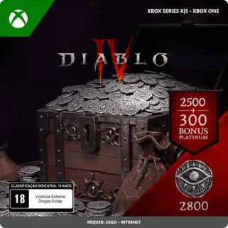 Diablo IV 2800 Platinums