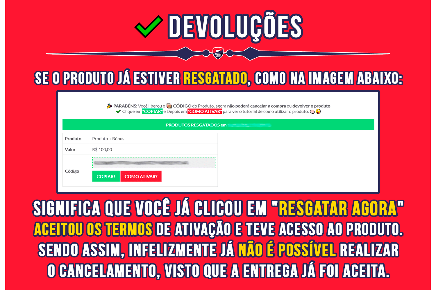 FAQ Dúvidas Devoluções 2