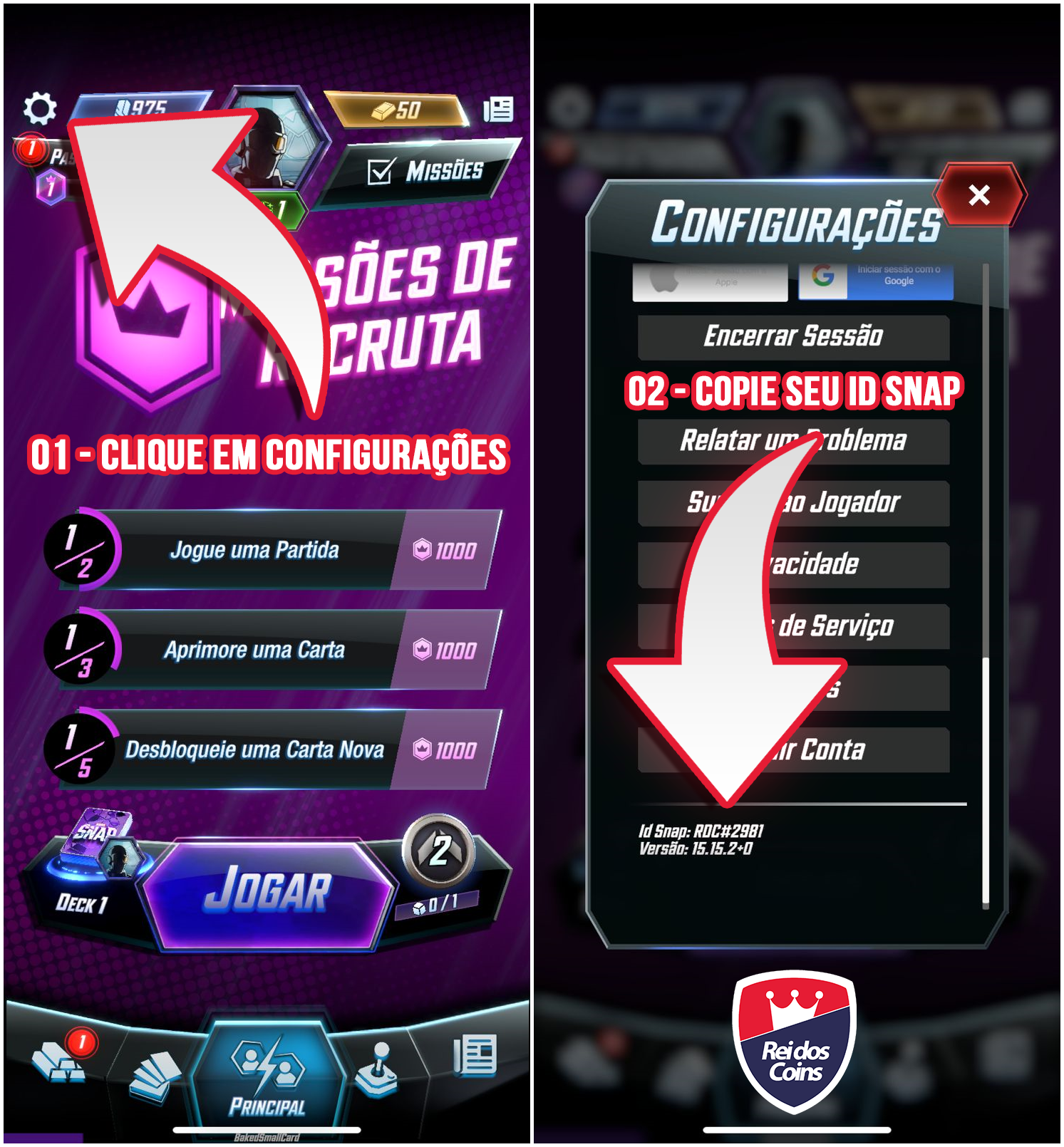 Marvel Snap Pacote Pro Rei dos Coins